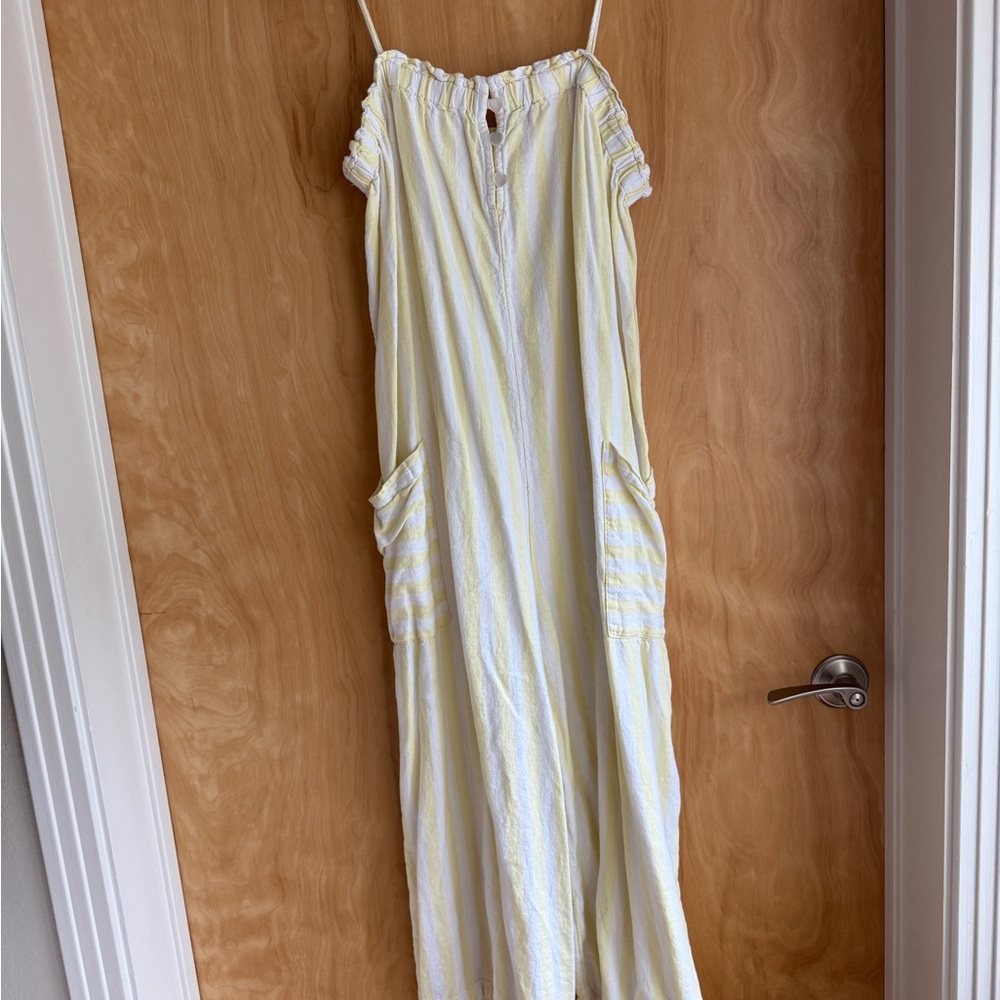 Stoney Clover x Target Striped Yellow and White Romper